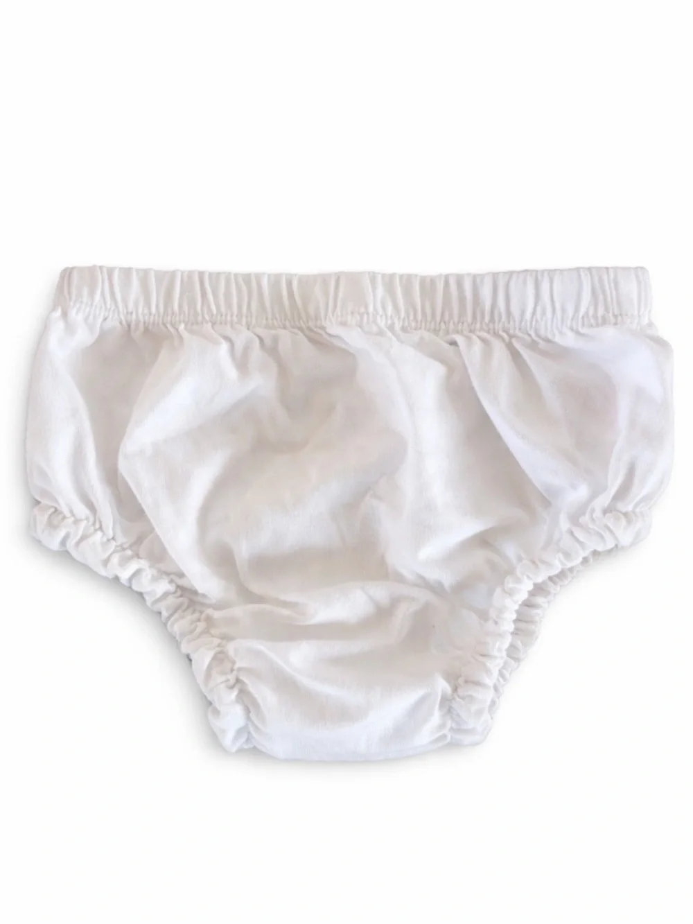 Hatley White Bloomer Diaper Cover